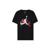 Футболка с короткими рукавами Jumpman Classics с логотипом, мужские топы, черные CV1736-010