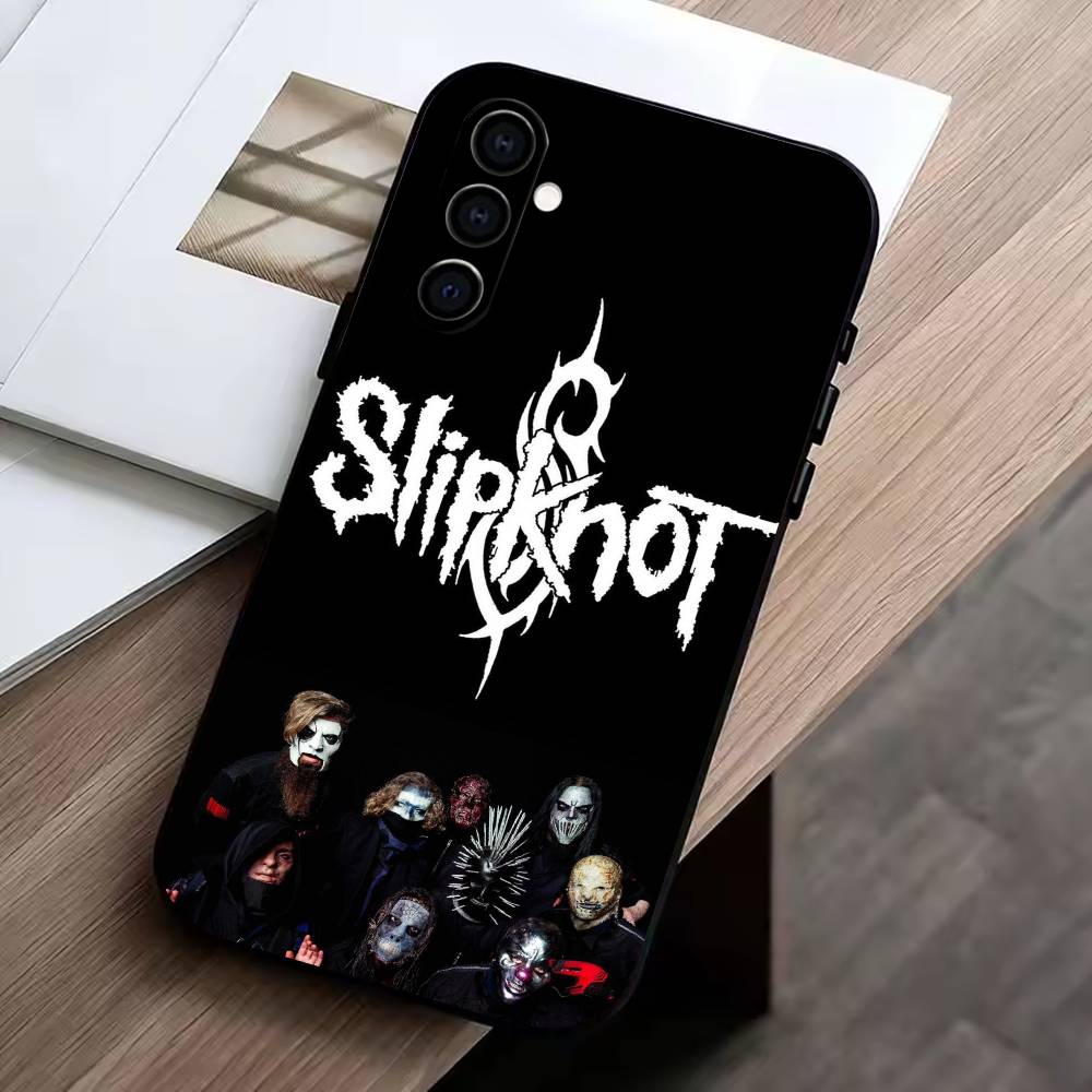 S-Slipknot Кость C-Церковь Чехол для телефона Черный Силиконовый Мягкий Для Samsung Galaxy A73,A72,A71,A70,A53,A52,A51