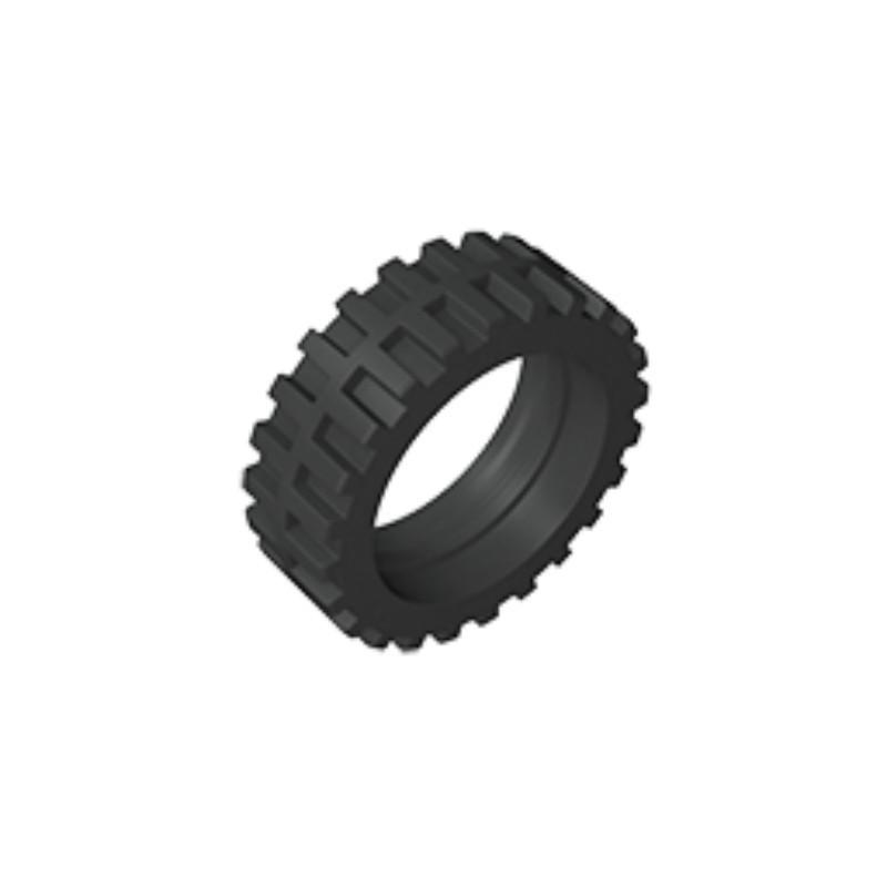 BRICKE 56898 Building Block Tire 43.2mmx14mm, Compatible with LEGO MOC Bricks