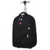 Men's 18-Inch Dual-Purpose Backpack and Hand-Held Trolley Case