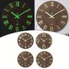 Bedroom Luminous Wall Clock Inch Night Light Nordic Home