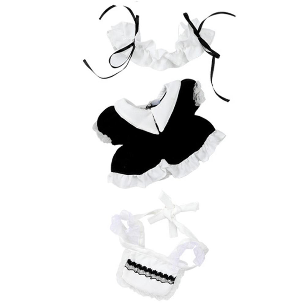 1 комплект Платье принцессы 20 см Одежда для хлопковой куклы Мода Одежда для куклы без атрибутов 20 см Хлопковая кукла