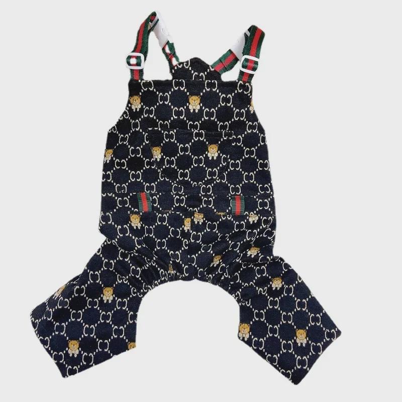 Autumn/Winter Trendy Dog Overalls for Teddy & Schnauzer