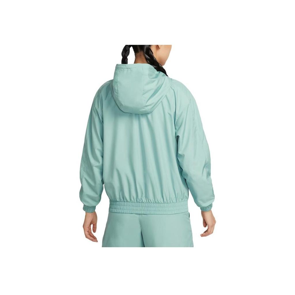 Nike Sportswear Classic Woven Fashion Versatile Skin-Friendly Loose Hooded Jacket Women Jackets FV6299-017