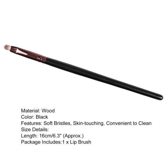 Кисть для красоты Профессиональная гладкая алюминиевая трубка для губ