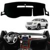 INUBOXES Dashboard Cover Mat Pad Carpet Custom Fits Cadillac Escalade No Dash Speaker Protector Sunshield Non-Slip 2007-2014, Cutouts, (Black Trim)