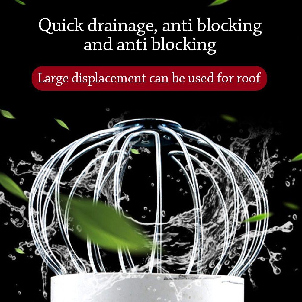 Сантехнические фитинги Желоба Защитный фильтр Слив на крыше Слив в полу Балконная дренажная крышка Заглушка для дождевой трубы