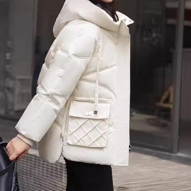 Winter East Street new high-end foreign style fashion trend simple casual warm cotton jacket