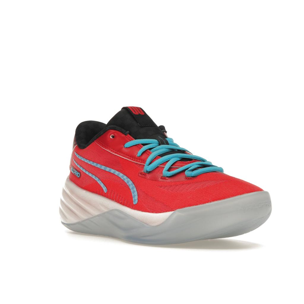 Scoot Henderson X Puma All-Pro Nitro O.D.D. Mindset Men Sneakers Red For-All-Time-Red Bright-Aqua 379300-01
