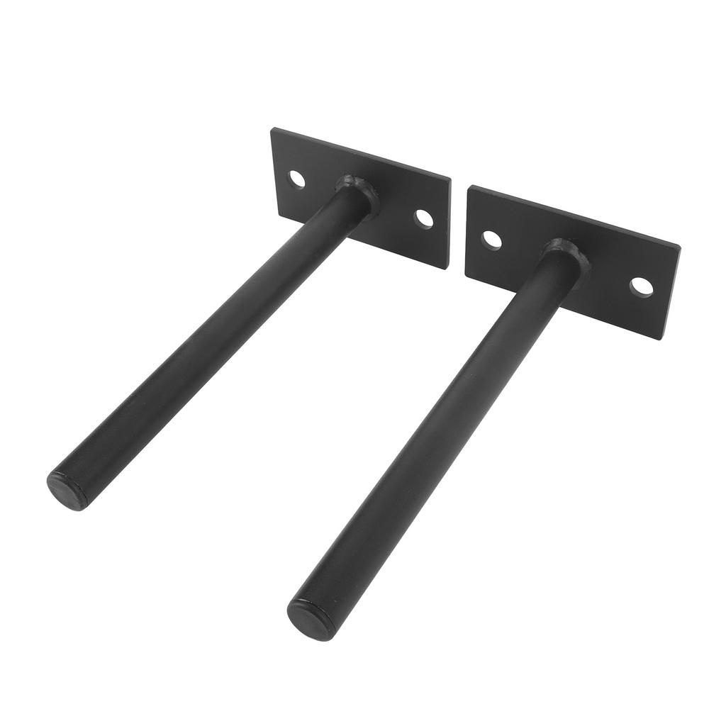 2pcs Wall Mounted Weight Plate Holder Wall Weight Storage Rack Alloy Steel Construction Diameter 1.0