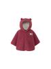 Baby Cuddle Fleece Poncho Fermented Clay BM