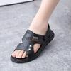 Fashion Men's Summer New Sandals and Slippers Male Thick-soled Leisure Beach Shoes Non-slip Open-toe Breathable Sandal Zapatillas Hombre