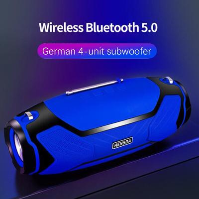 Портативный Bluetooth-динамик, 12D громче, водонепроницаемый уличный динамик HIFI, беспроводной динамик Bluetooth, поддержка сабвуфера, звуковой коробки