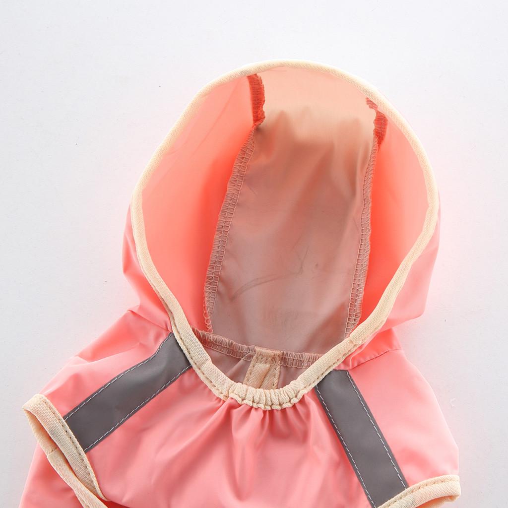 Dog Raincoat Large Dog Golden Big Pet Raincoat Reflective Dog Clothes Raincoat