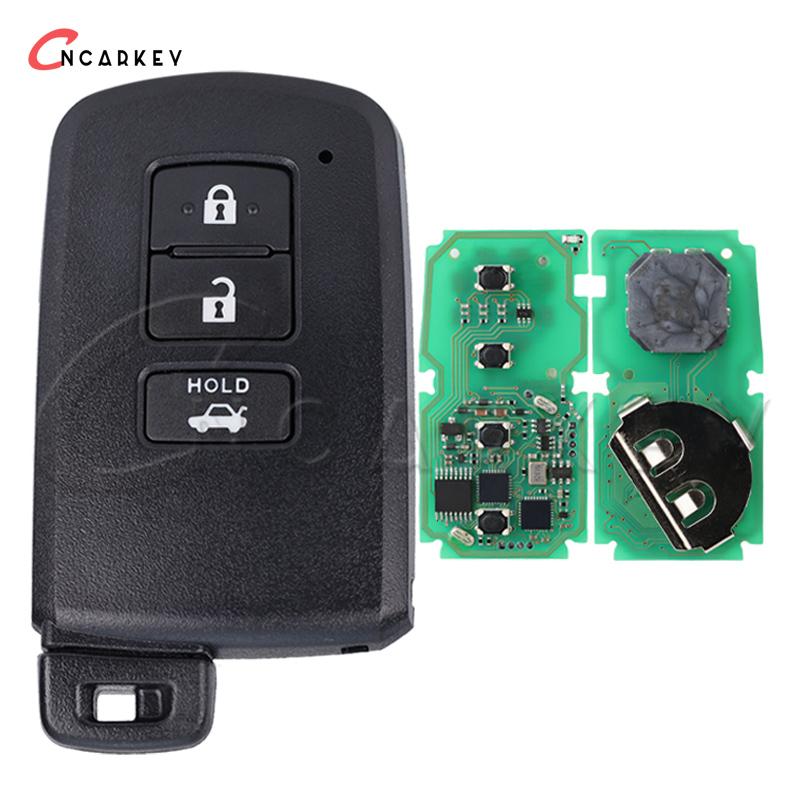 Умная ключ-карта для автомобиля Toyota Corolla Camry Avalon 281451-0020 Чип G 8A 312/314 433/434 МГц HYQ14FBA 89904-06140 Брелок с функцией proximity