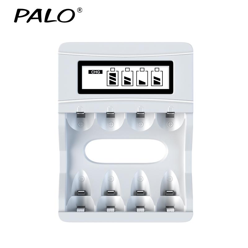 Интеллектуальный ЖК-дисплей. Зарядное устройство для аккумуляторов типа AA/AAA для Ni-Cd Ni-Mh аккумуляторов 1,2 В. Многофункциональное зарядное устройство с USB-входом.