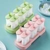 Popsicle Mold Ice Pop Maker BPA Free Multi-Compartment Easy Release Ice Cream Mold for Homemade Jelly Candy Bars