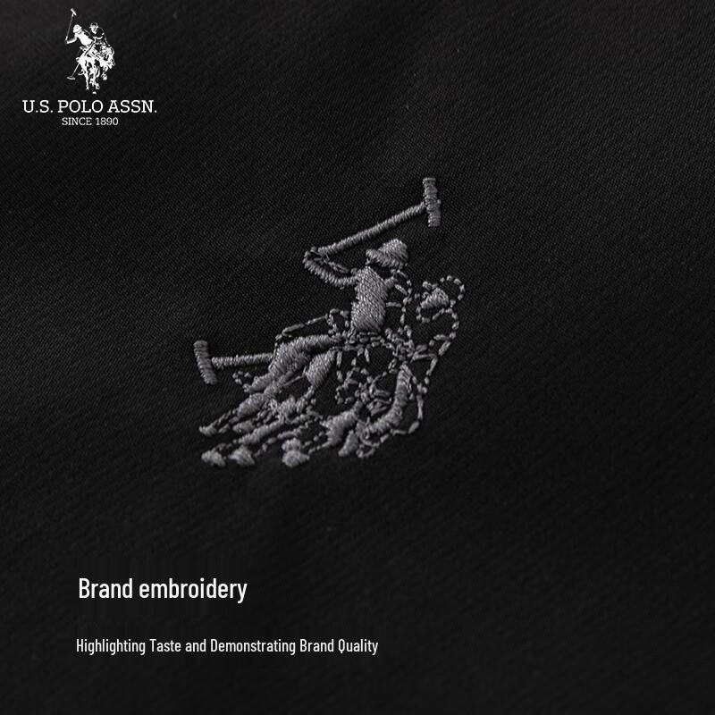 U.S. Polo Assn. Мужская осенне-зимняя куртка в стиле business casual со стойкой