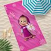 Cartoon M-Masha-A and the B-Bear-R Towel Towel Soft Pool Gift For Travel Gym Shower Camping Quick Dry Sports Large Beach Towels