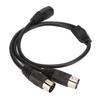 Plug and Play Sound Connecting Cable Flexible DIN 5 Pin Y Splitter  Studios