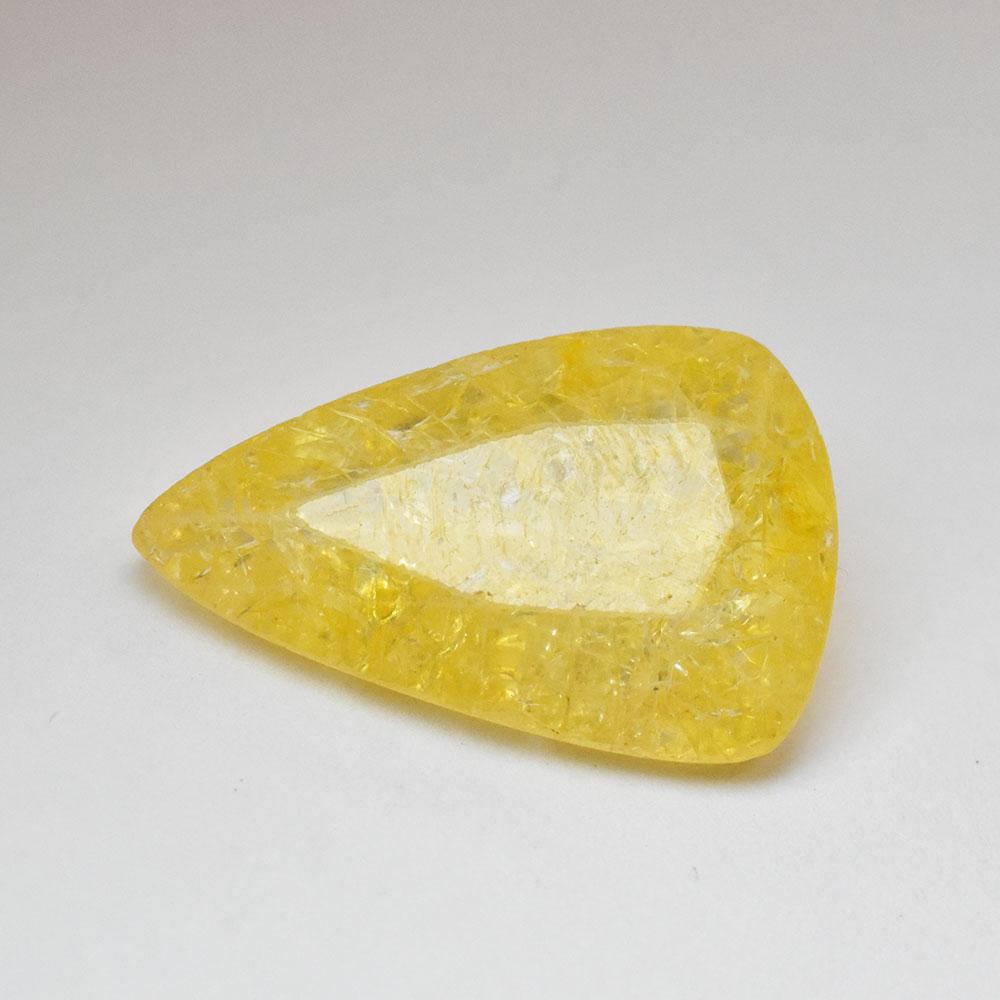 Natural Yellow Sapphire Loose Gemstone 6.55 ct From Sri Lanka September Birthday Birthstone