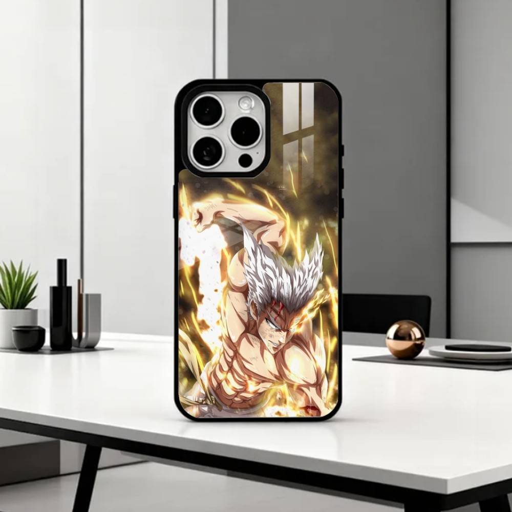 Смешной Чехол для Телефона One Punch M-Man Для iPhone17,16,15,14,13,12,11 Plus,Pro Max Магнитный Для Magsafe Беспроводной Зарядки