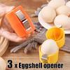 1 шт. Открыватель яичной скорлупы Портативный разделитель яичной скорлупы Кухонный ручной измельчитель яичной скорлупы Бытовые кухонные аксессуары