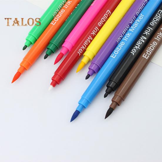 Ручка для выпечки, безопасный пищевой пластик, полезная ручка для рисования с толстым наконечником для дома