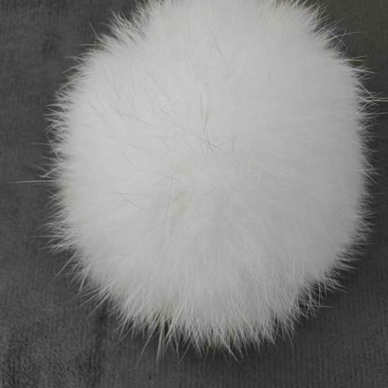 5 шт. Пушистый Шарик Игрушка для Кошек Мягкий Пушистый Искусственный Мех Шарик Моющийся Пушистый Шарик Игрушка-Пиналка для Кошек и Кроликов для Домашних Упражнений, Стимуляции Инстинктов Охоты и Погони