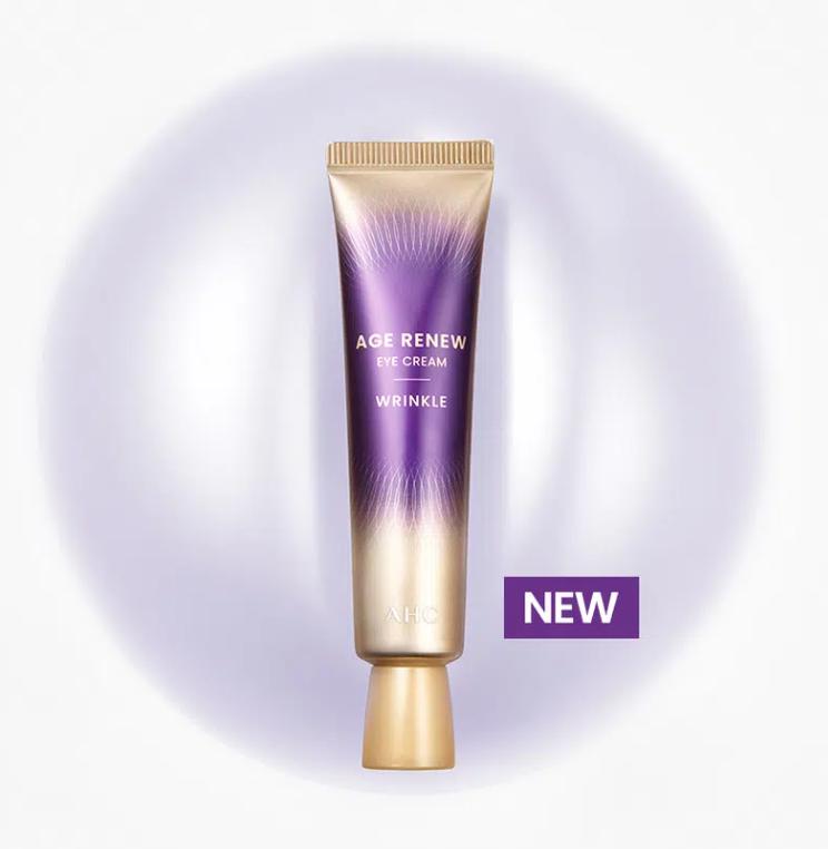 AHC Крем для кожи вокруг глаз Age Renew 30 мл — Подтягивающий · От морщин · Увлажняющий