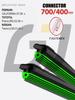 28"+16" J-Hook Frameless Wipers, Quiet 11-Layer Rubber Blades for MPVs, Luxury Sports Convertibles & Mid-Size Sedans