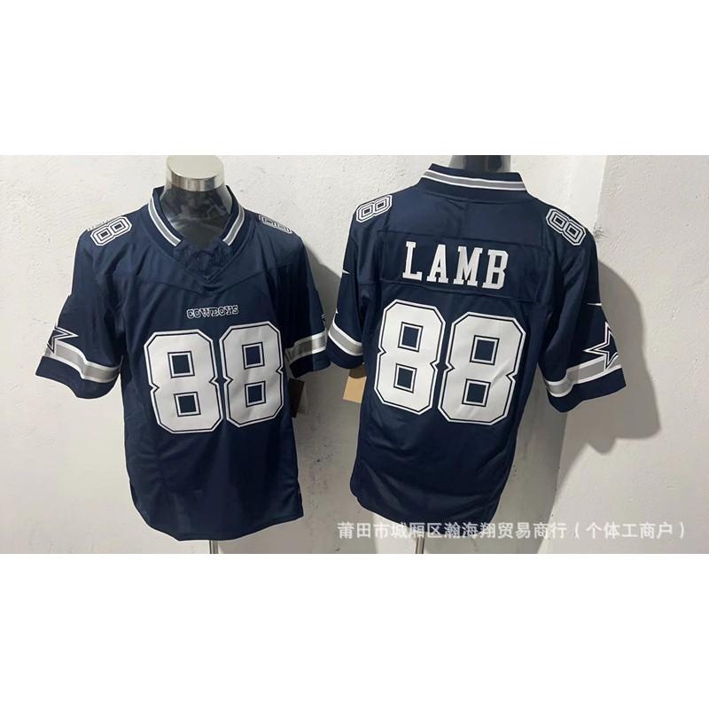 3rd Gen Cowboys Football Jersey Embroidered Rugby Game Shirt Men Women