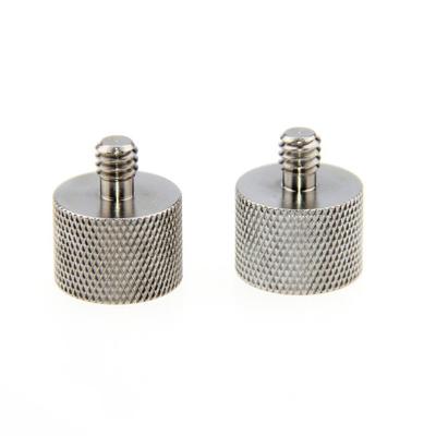 CAMVATE Адаптер для микрофона с винтом 5/8"-27 на 1/4"-20 2 шт.