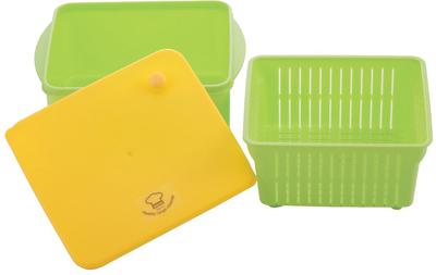 MI Creations Микроволновая пароварка Сделано в Японии с дуршлагом Тисненая Здоровая 1,5 л