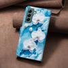 For Samsung Series Leather Cases Flower Butterfly Painted PU Protectiver Flip Cover with Card Holder Magnetic Closure Kickstand For Samsung Galaxy S25
