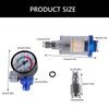 1/4 Inch Air Compressor Water Separator set Comprehensive Spray Gun Air Regulator for Spray Gun & Paint Application