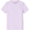 Simple Round Neck Solid Color Breathable Versatile Short Sleeve T-Shirt Women Tops 162527118-6