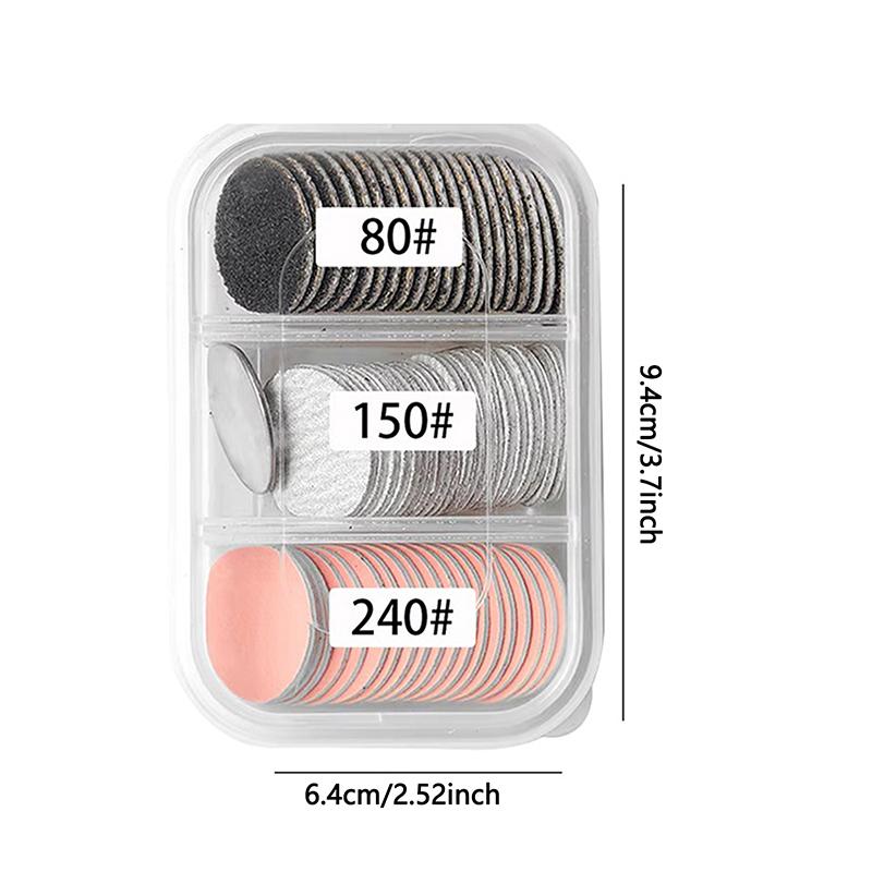 15/20/25 мм Удаление кутикулы на ногах, мозолей, Сменная наждачная бумага с дисками для педикюра, Набор подушечек, Очиститель мертвой кожи, Пилки для ног