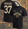 ГОРЯЧАЯ РАСПРОДАЖА!! Патрис Бержерон #37 Бостон Брюинз 2023 Хоккейная командная футболка