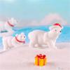Craft Home Decoration Garden Decor Christmas Ornament DIY Accessories Polar Bear Figurines