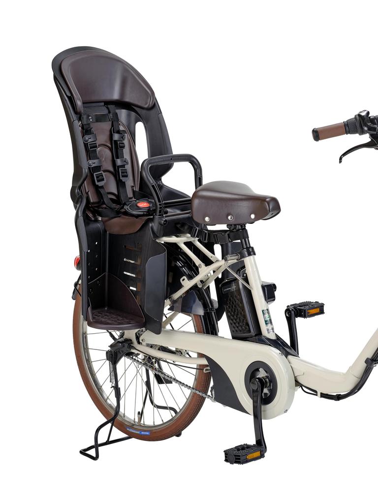 OGK Giken OGK Giken Детское велосипедное сиденье для детей, заднее сиденье коричневого цвета, соответствует новым стандартам SG (Серия РБК) РБК-011DX5 (Комфортный подголовник) Черный/Темный