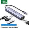 Ugreen 4-в-1 USB-C хаб CM475 с Gigabit Ethernet