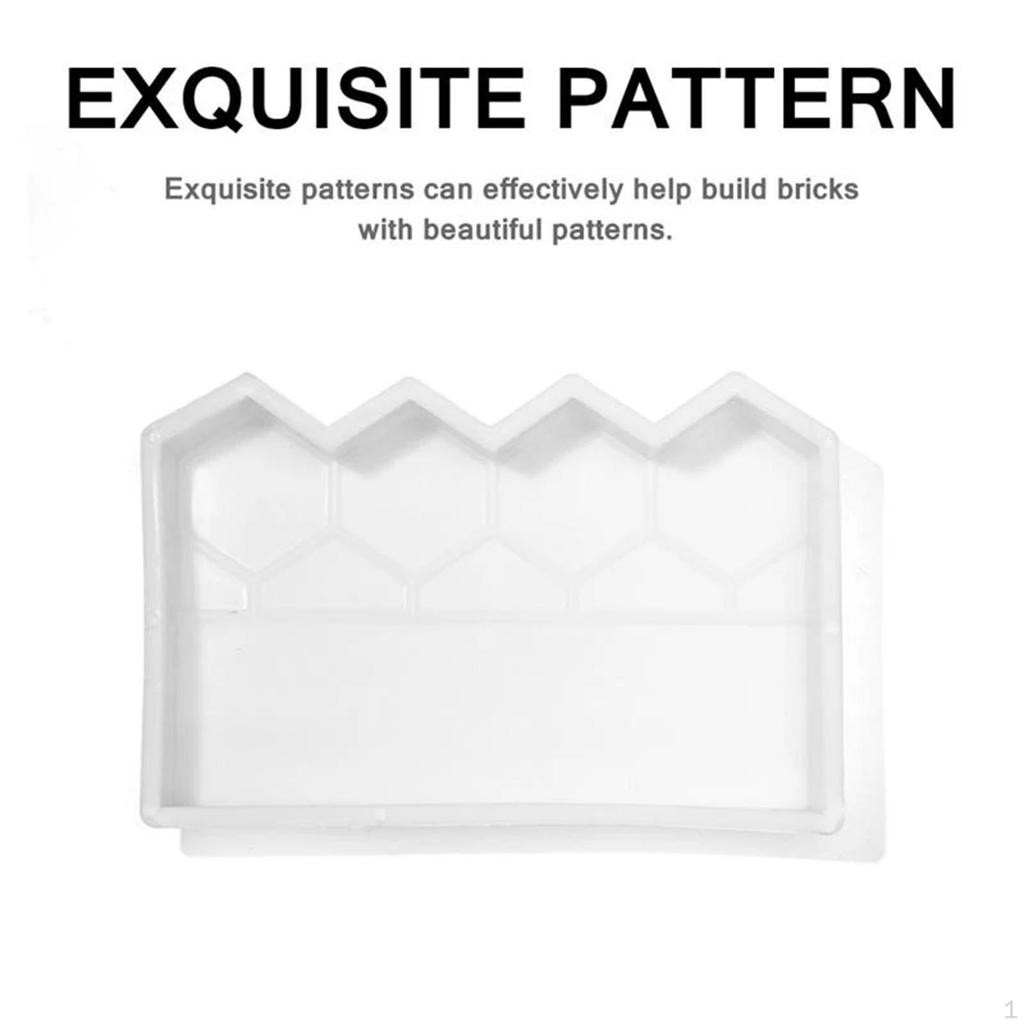 Concrete Plaster Pool and Garden Building Fence Decor Flower Bed Path Courtyard Reusable