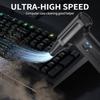 Мощный USB-перезаряжаемый вентилятор-воздуходувка для очистки клавиатуры ПК, удаления пыли из салона автомобиля с мотором 20000-130000 об/мин