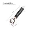 For Renault 2026 New Hub Caps 1Pcs Carbon Fiber Leather Car Keychain Key Ring Chain For Renault Clio Kadjar Koleos Megane Espace
