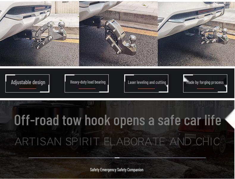 Совместимый буксировочный крюк для Mercedes GLS350, GL450, GLE400 - Улучшенное сцепное устройство