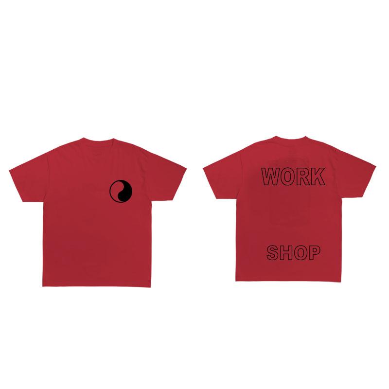 2025 New Arrivals Summer T Shirt Men Women Our Legacy Brand 100% Cotton T-Shirt Tai Chi Work Shop Letter Print Tee Shirt