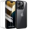 Protective Case for iPhone 16 Pro Max - BOOLING - Rigid - Black - Silicone - PC