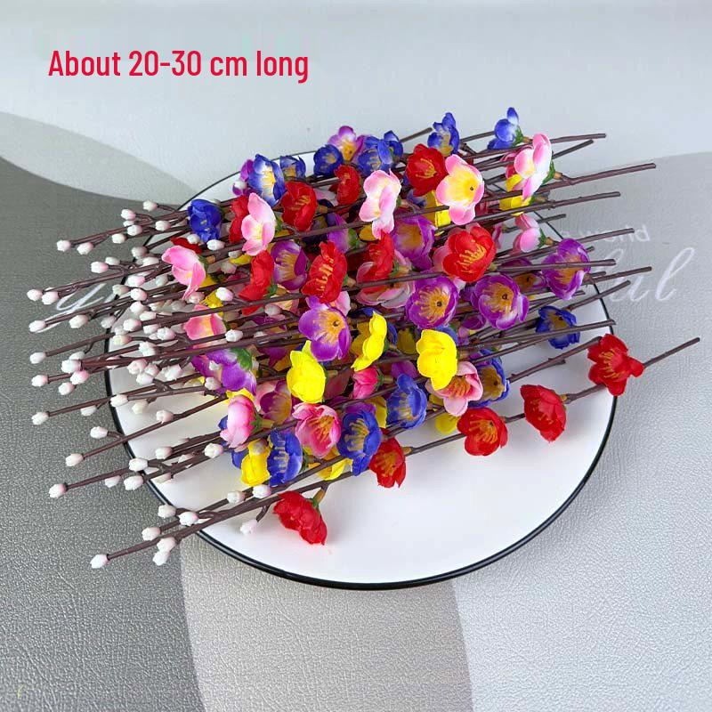 Sashimi Decoration Set: Bamboo Leaves, Edible Flowers & Plants for Salmon and Seafood Dishes