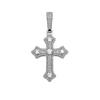 Accessories Hip Hop Cross Diamond Pendant Necklace Vintage Niche Versatile Style Necklace